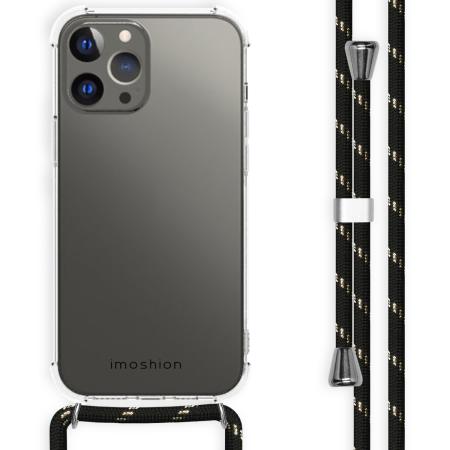 imoshion Backcover met koord voor de iPhone 13 Pro Max - Zwart & Goud