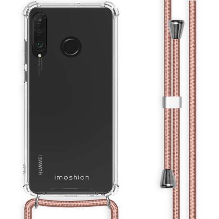 imoshion Backcover met koord voor de Huawei P30 Lite - Rosé Goud