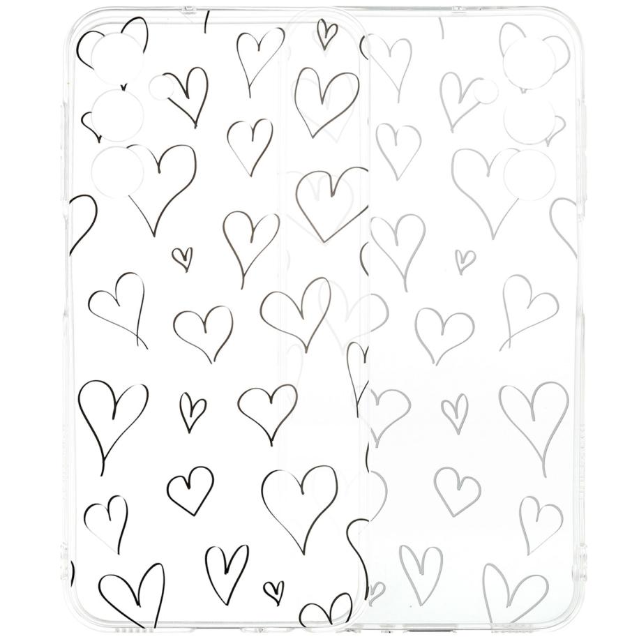 imoshion Design hoesje voor de Samsung Galaxy A25 (5G) - Hearts Multicolor