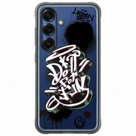 Originele Rugged FlipSuit Case voor de Samsung Galaxy S25 - Zwart
