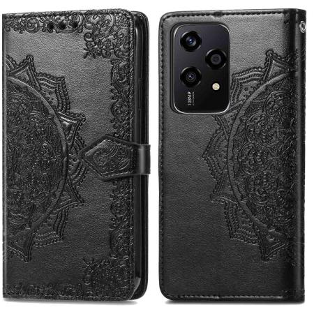 imoshion Mandala Bookcase voor de Honor 200 Lite - Zwart