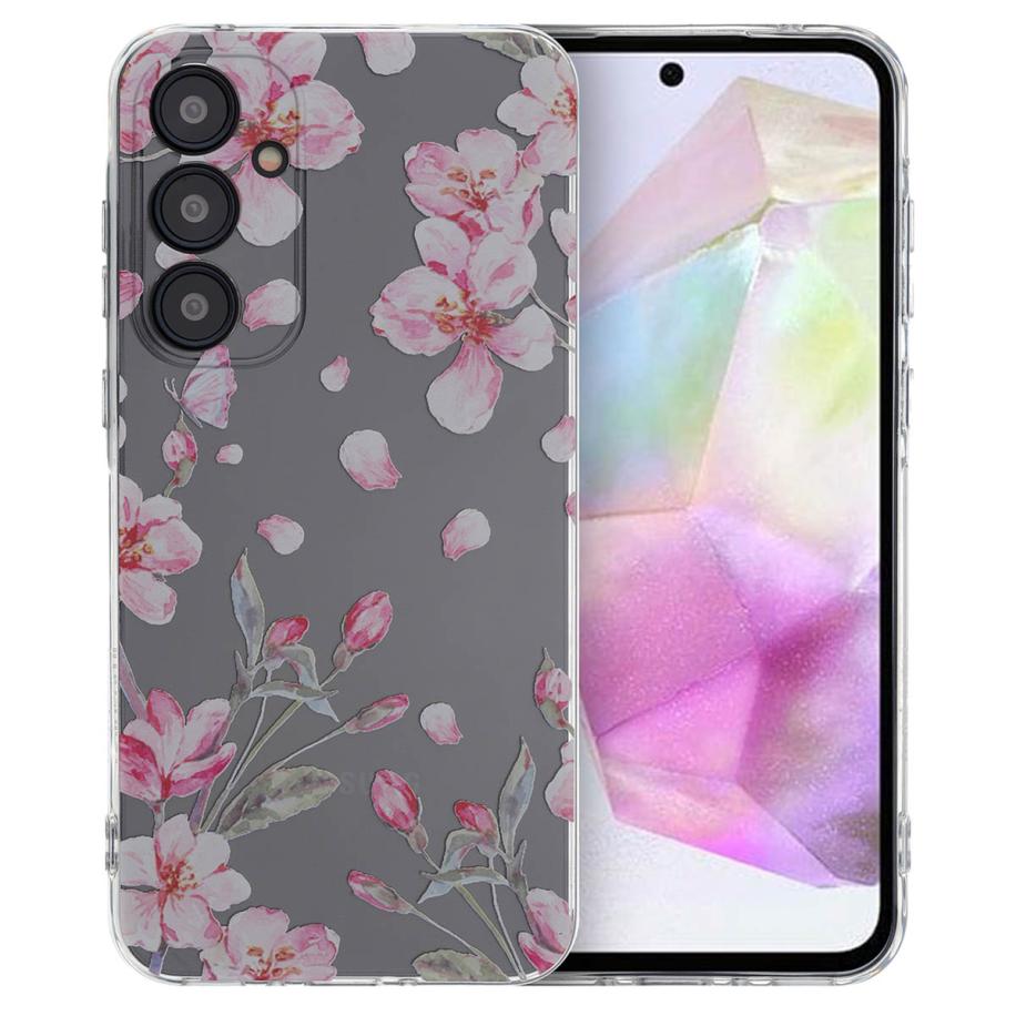 imoshion Design hoesje voor de Samsung Galaxy A35 - Blossom Watercolor Multicolor