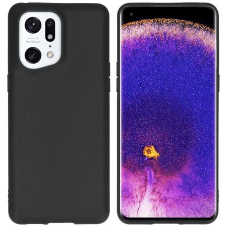 imoshion Color Backcover voor de Oppo Find X5 Pro 5G - Zwart