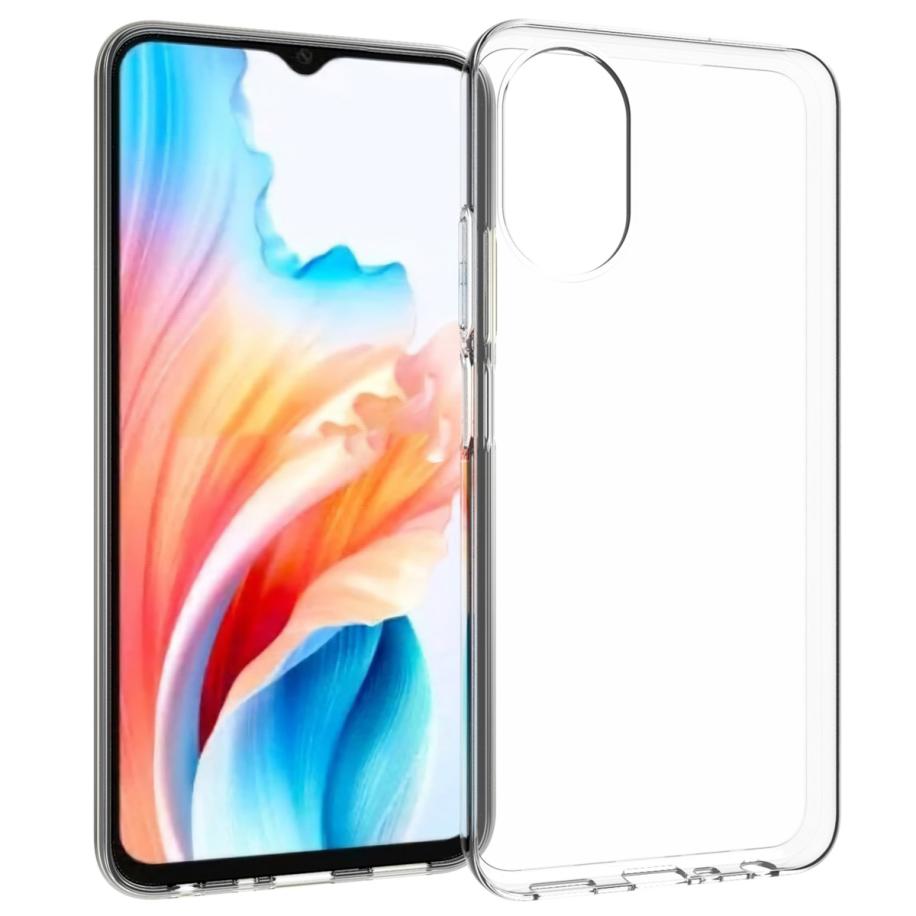 Accezz Clear Backcover voor de Oppo A18 / Oppo A38 - Transparant Transparant