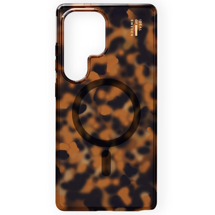 iDeal of Sweden Clear Case MagSafe voor de Samsung Galaxy S25 Ultra - Tortoise Multicolor