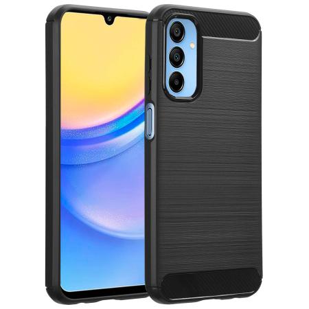 imoshion Brushed Backcover voor de Samsung Galaxy A15 (5G/4G) - Zwart