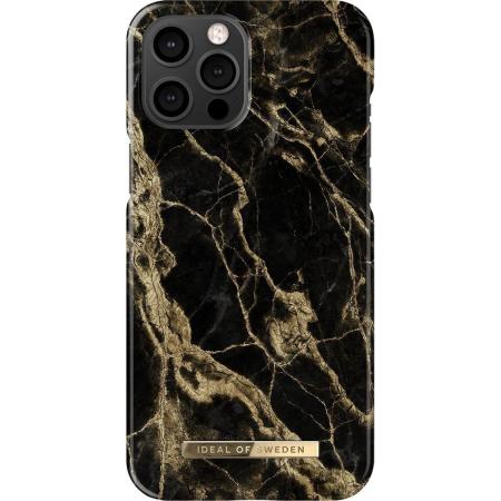 iDeal of Sweden Fashion Backcover voor Apple iPhone 12 Pro Max - Golden Smoke Marble