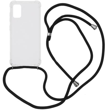 imoshion Backcover met koord voor de Samsung Galaxy A41 - Zwart