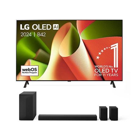 65 LG OLED AI B4 4K Smart TV & DS60TR 5.1-kanaals soundbar - OLED65B4ELA.DS60TR