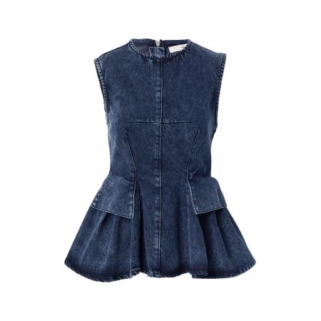 REMAIN REMAIN Top black denim