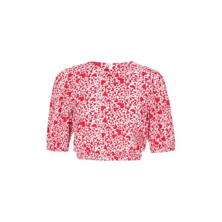 myMo ROCKS Blouse Valentines Day rood / wit