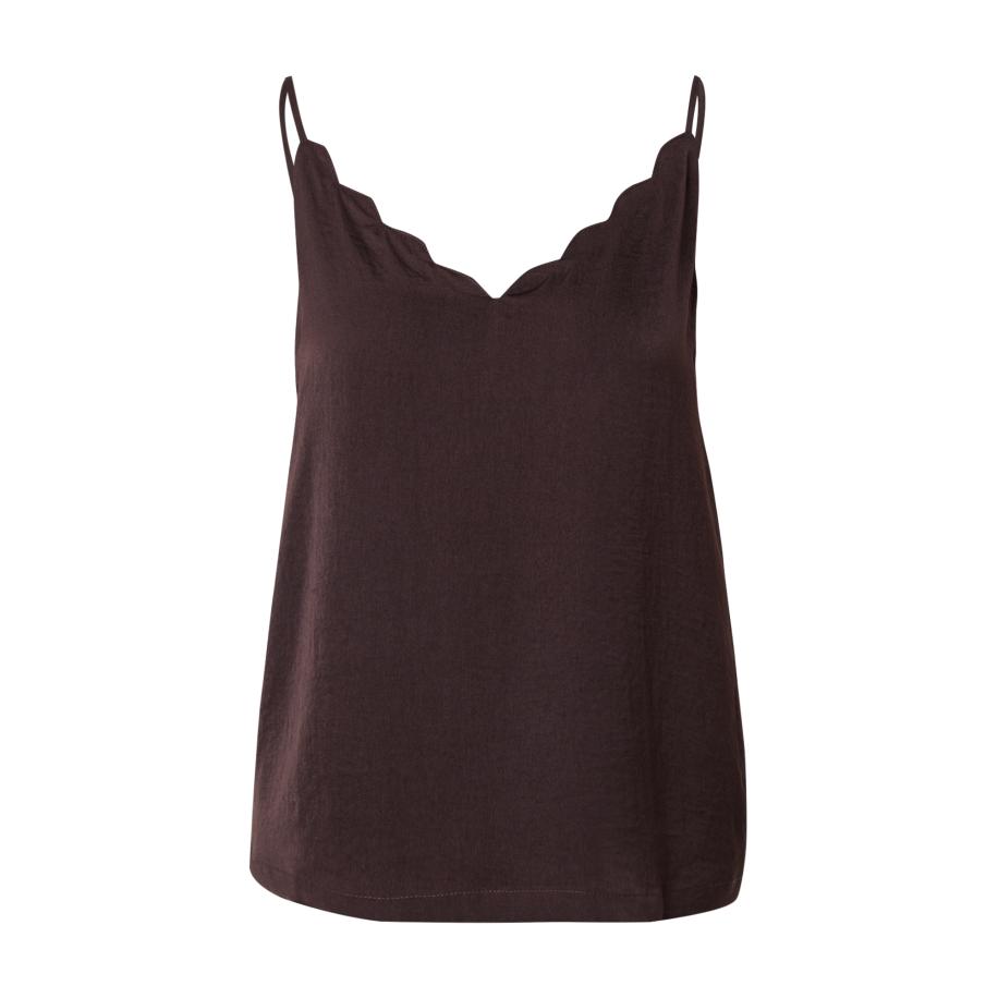 Only ONLY Top ONLDEBBIE chocoladebruin -