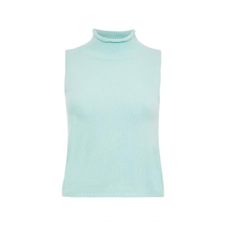 Threadbare Threadbare Gebreide top Marlisa aqua