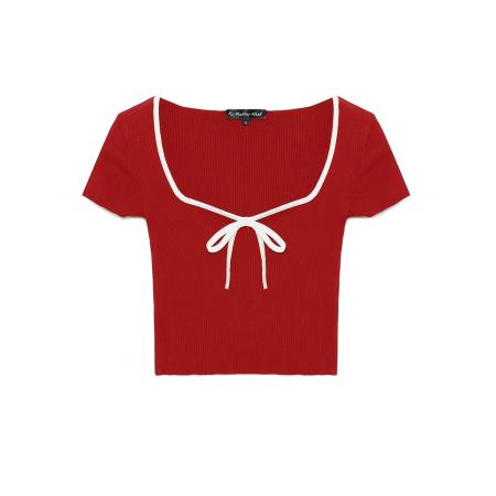 No Matter What Shirt rood / wit