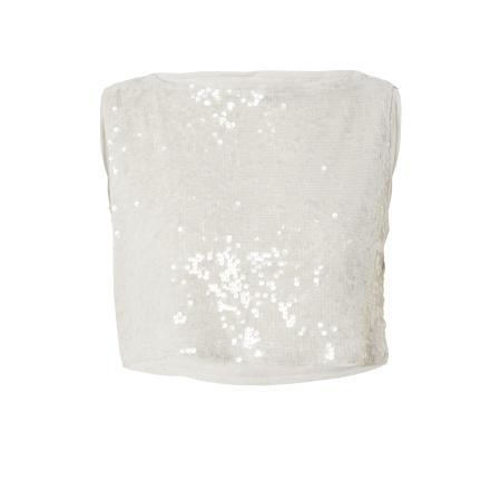 Monki Monki Top lichtgrijs