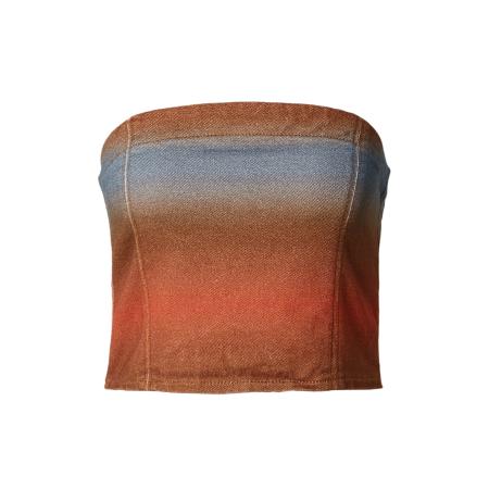 Hosbjerg Hosbjerg Top Mercy blauw / bruin / oranje