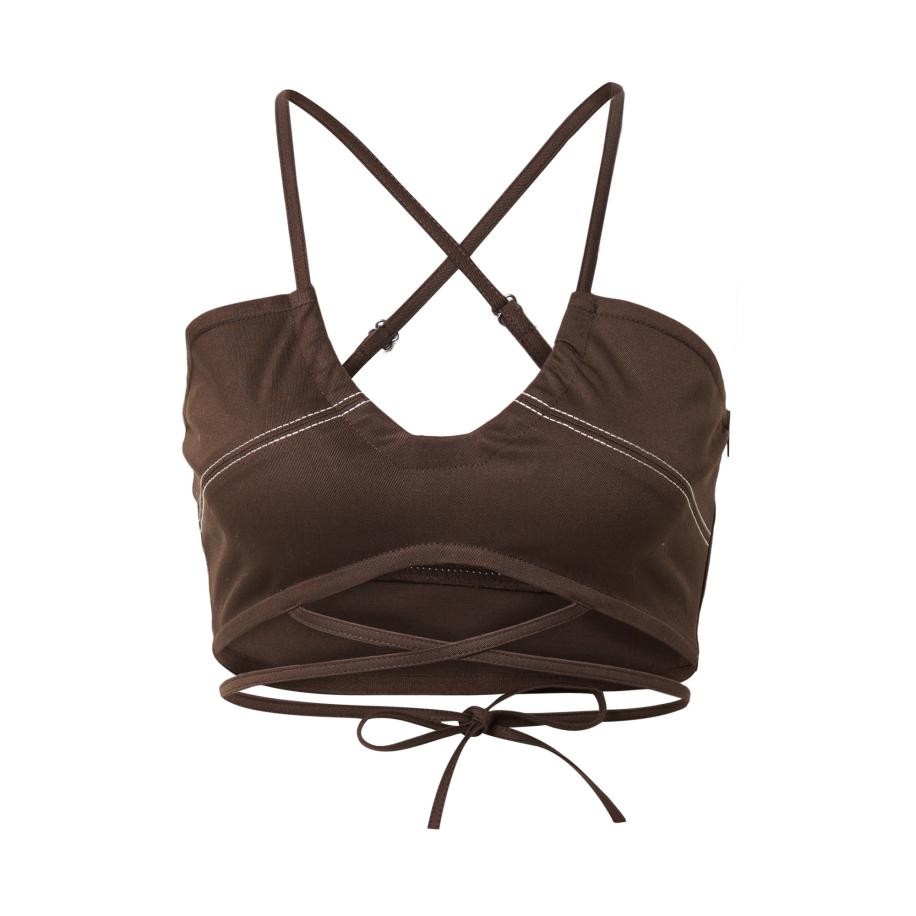Hosbjerg Hosbjerg Top Inaya donkerbruin -