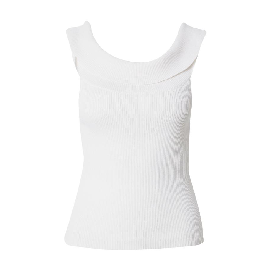 Monki Monki Gebreide top wit -