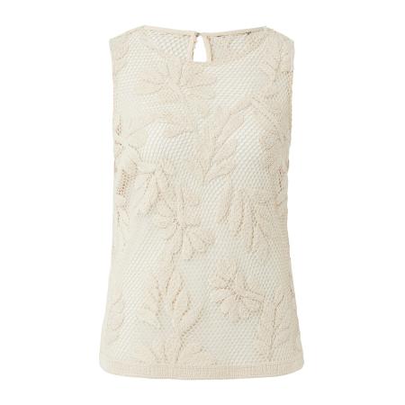 Comma COMMA Top lichtbeige