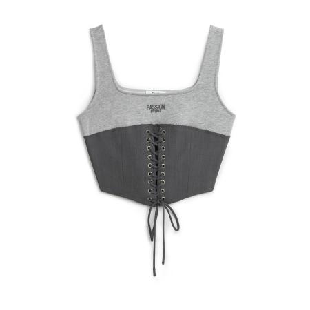 Twist Twist Top grijs / donkergrijs