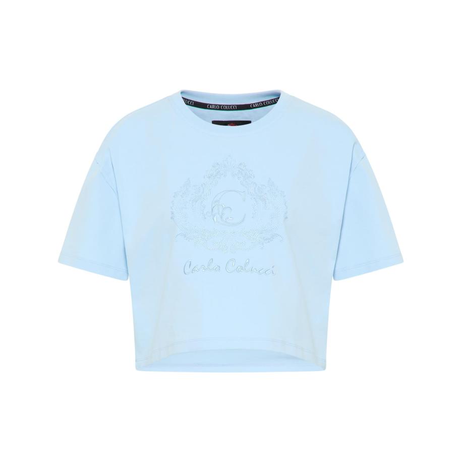 carlo colucci Carlo Colucci Shirt Daz blauw -