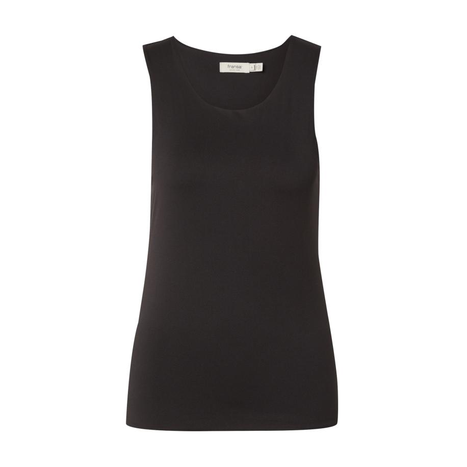Fransa Fransa Top ARA zwart -