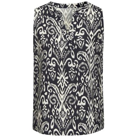 VIVANCE VIVANCE Blouse ivoor / nachtblauw