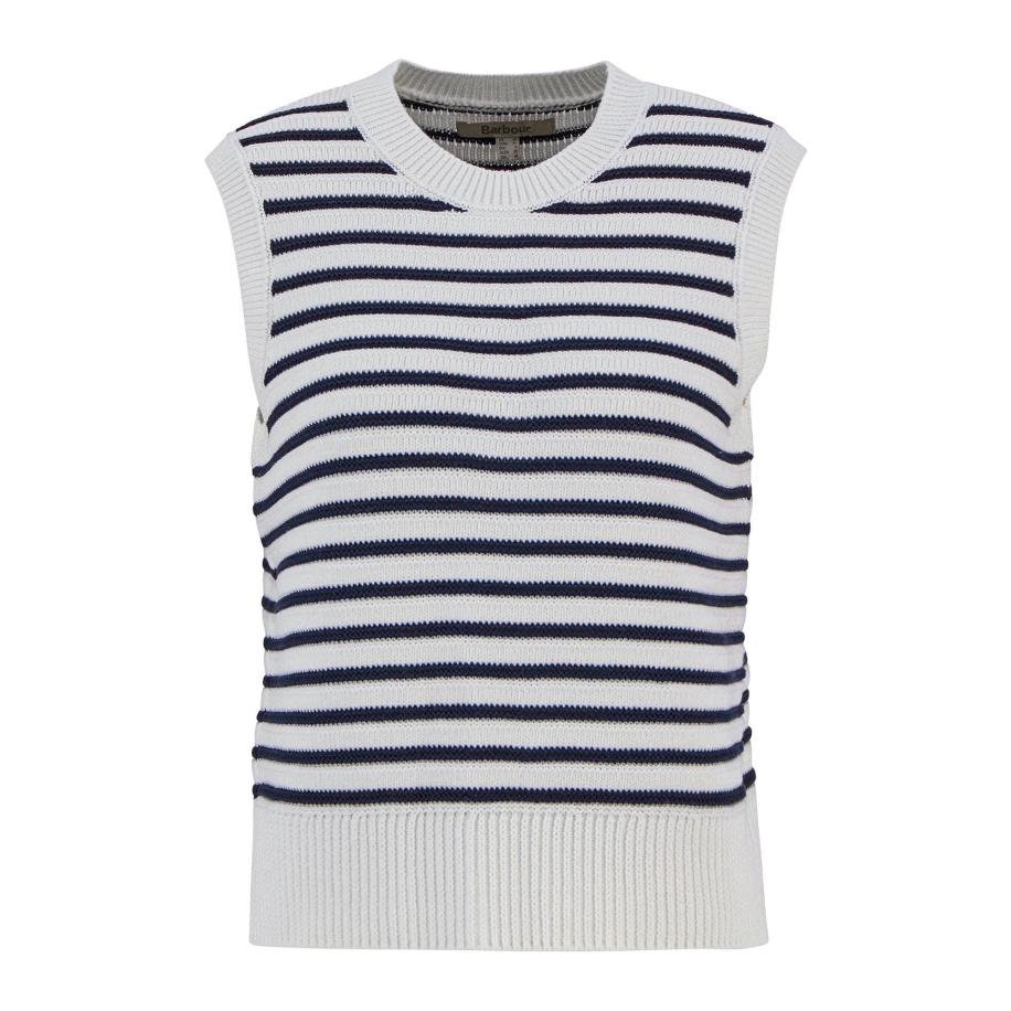 Barbour Barbour Gebreide top navy / wit -