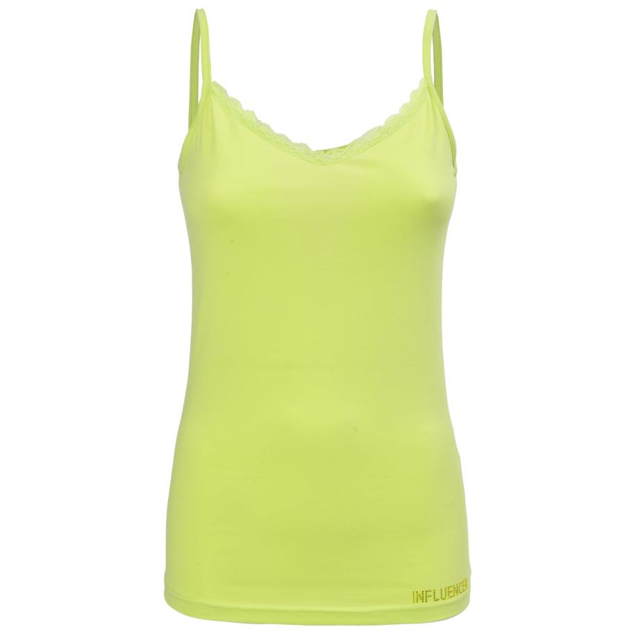 Influencer Top limoen Groen