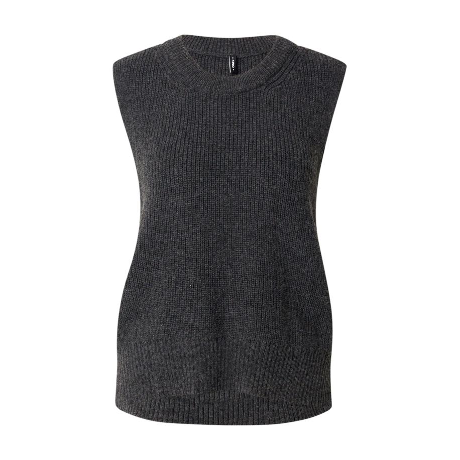 Only ONLY Gebreide top ONLPARIS antraciet -