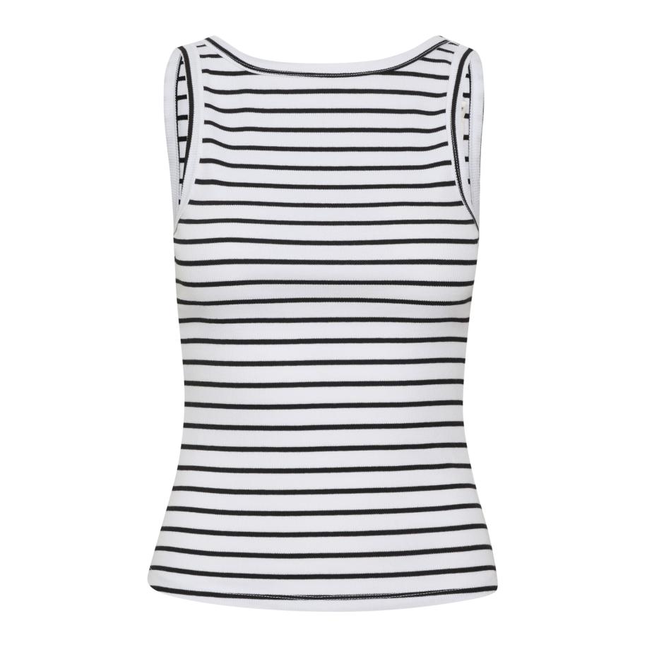 Gestuz Gestuz Top DrewGZ zwart / wit -