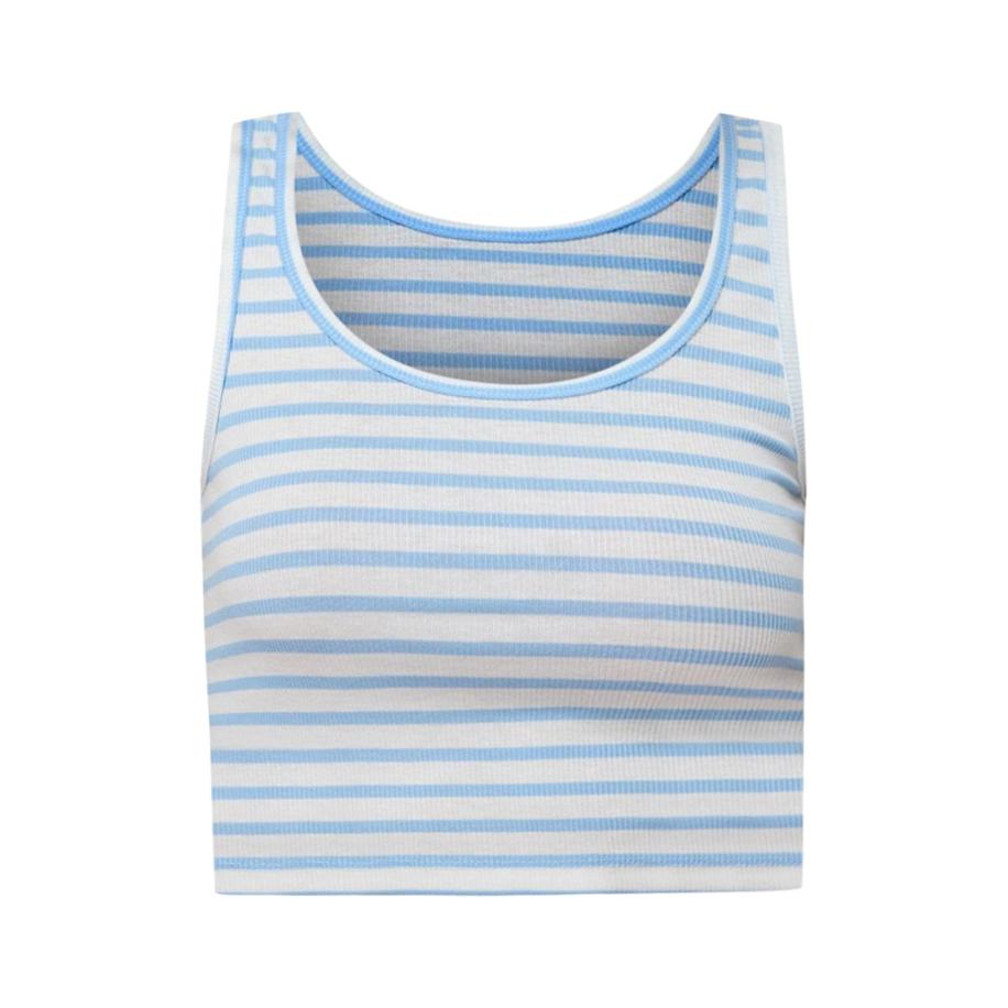 No Matter What No Matter What Top Ernte lichtblauw / wit -