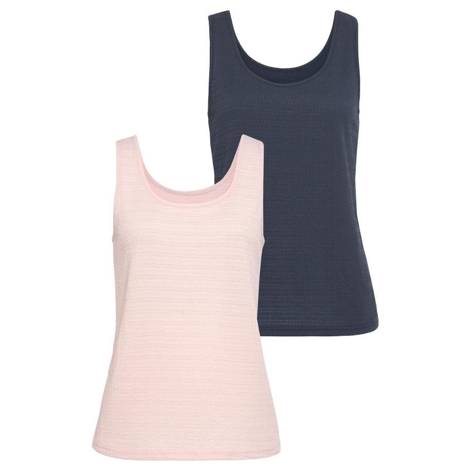 VIVANCE VIVANCE Top nachtblauw / rosa -