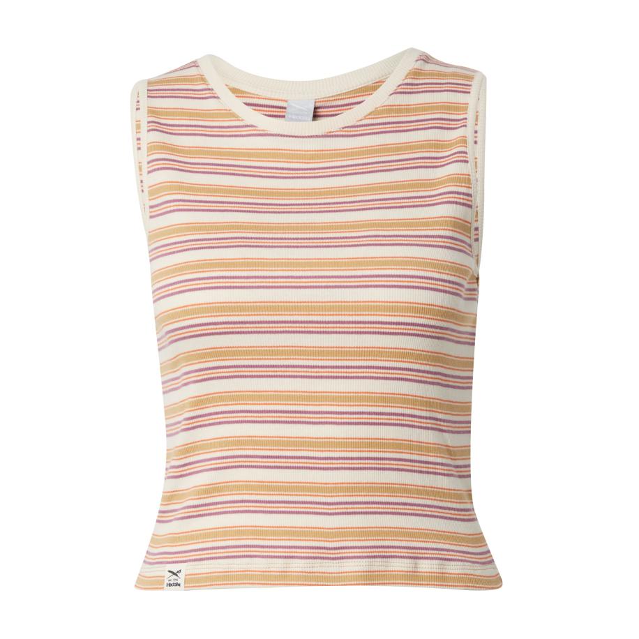 Iriedaily Iriedaily Top Mimie beige / braam / oranje -