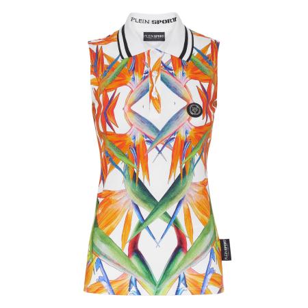 Plein Sport Plein Sport Top gemengde kleuren / wit