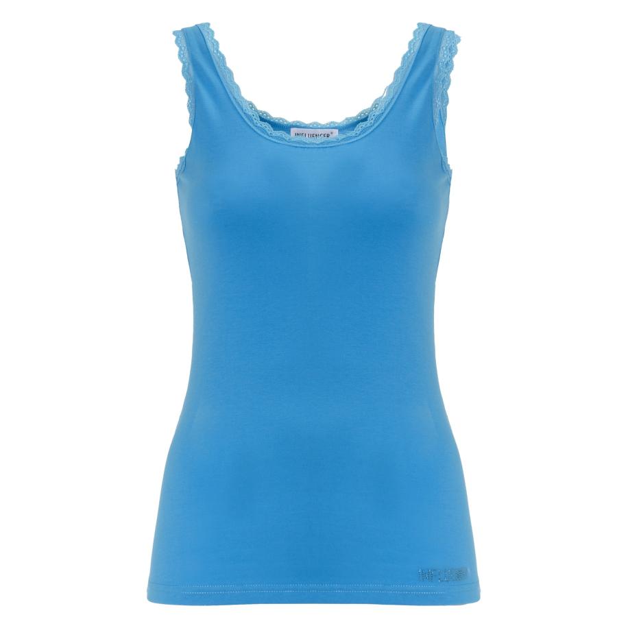 Influencer Influencer Top blauw -
