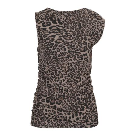 Guido Maria Kretschmer Guido Maria Kretschmer Women Top Edina bruin / chocoladebruin / zwart