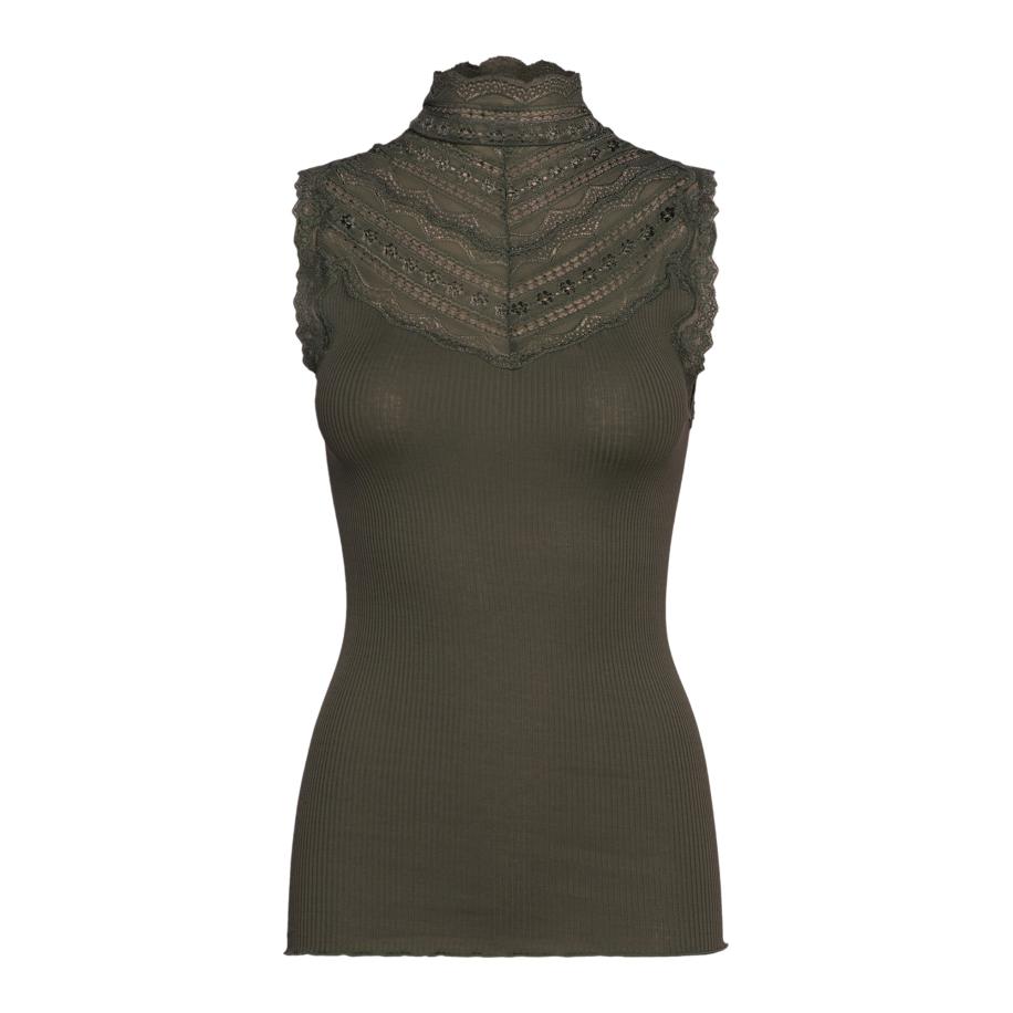 Rosemunde rosemunde Top olijfgroen -