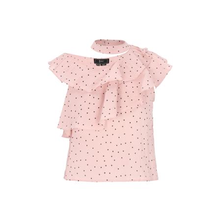 NAEMI NAEMI Blouse Fashion Look rosa / zwart