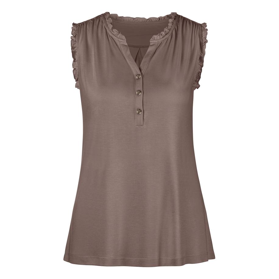 Lascana LASCANA Top lichtbruin -