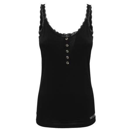 Influencer Influencer Top zwart