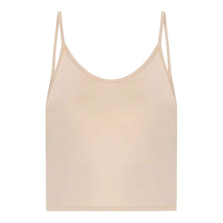 No Matter What Top Ernte beige