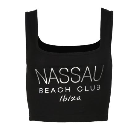 NASSAU Beach Club NASSAU Beach Club Top NB22002 zwart / zilver