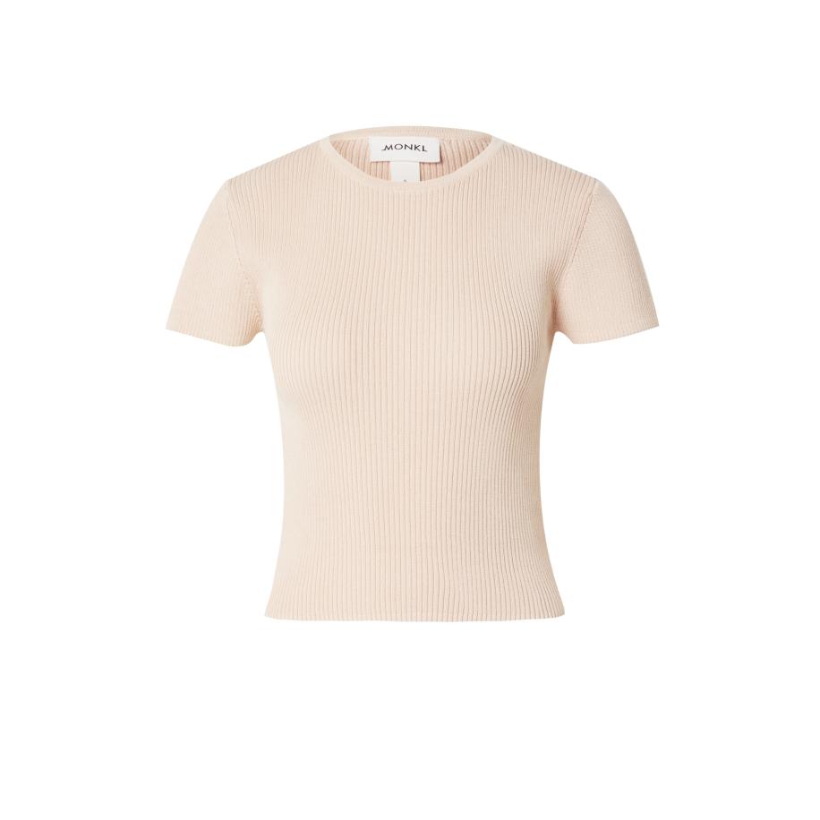 Monki Monki Shirt pasteelgeel -