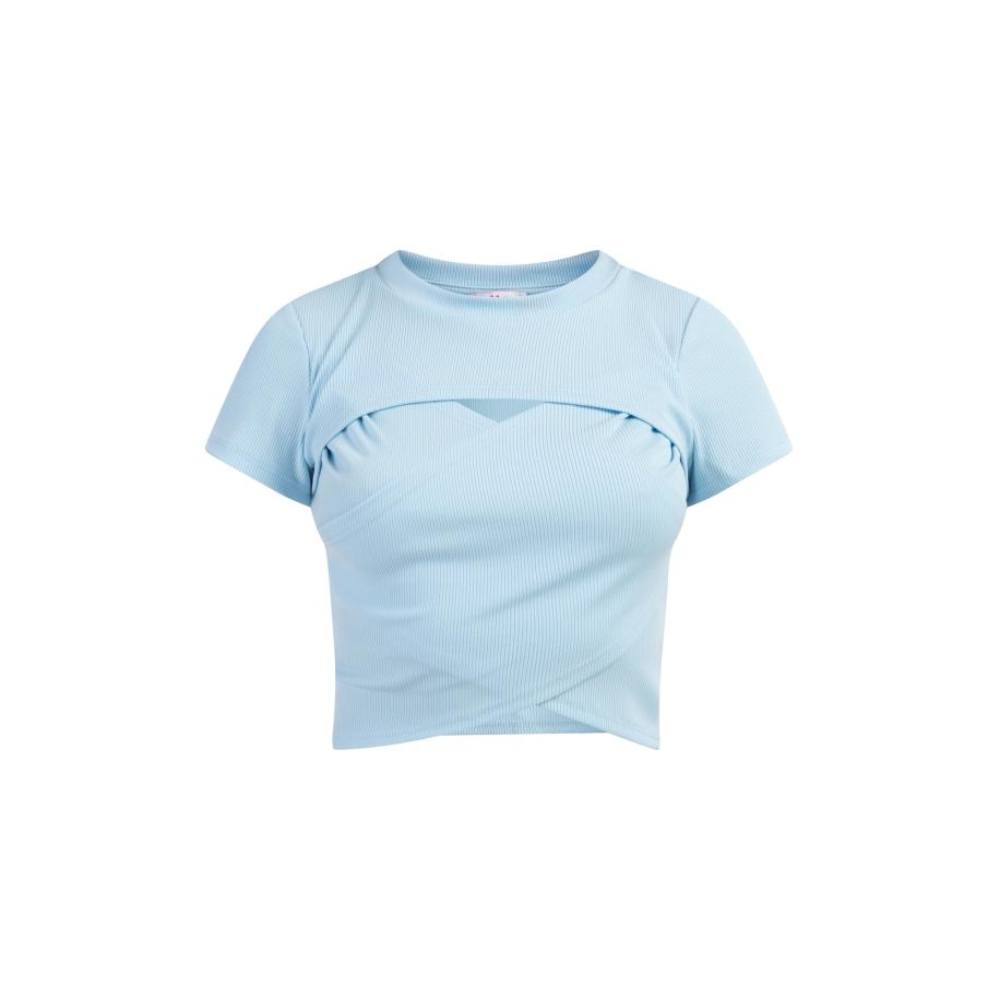 MYMO MYMO Top lichtblauw -