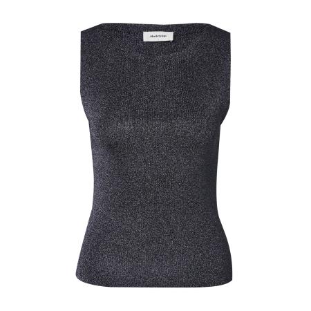 modström Gebreide top Lucky grijs gemêleerd