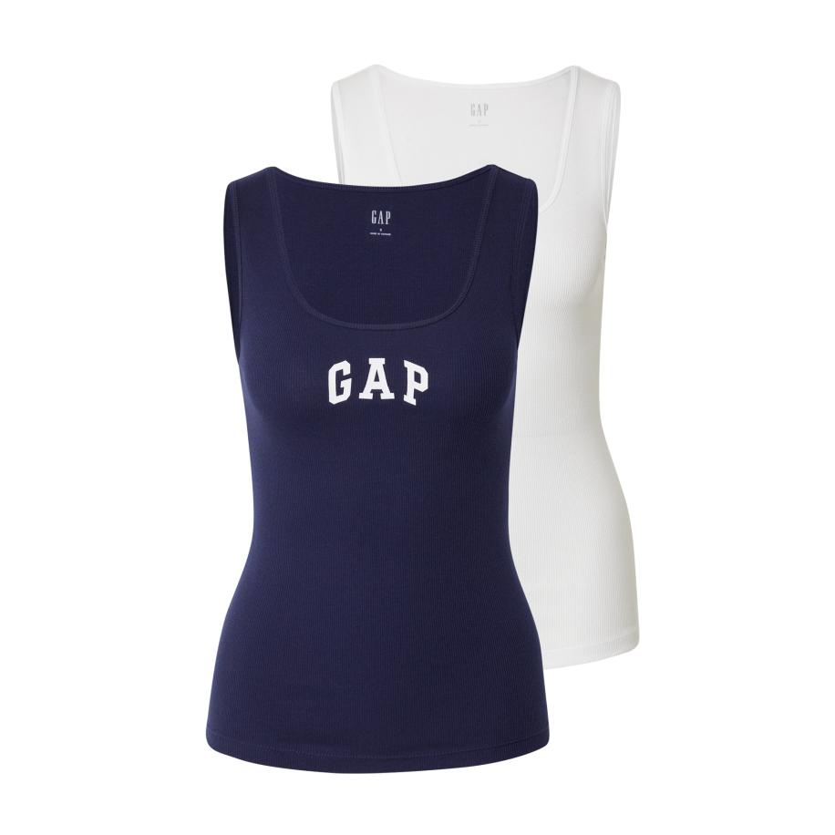 GAP GAP Top donkerblauw / wit -