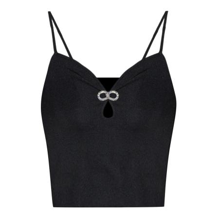 No Matter What No Matter What Top zwart / zilver