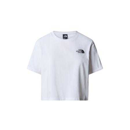 The North Face THE NORTH FACE Shirt SIMPLE DOME zwart / wit