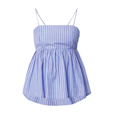 Only ONLY Top ONLALVA marine / lichtblauw / wit